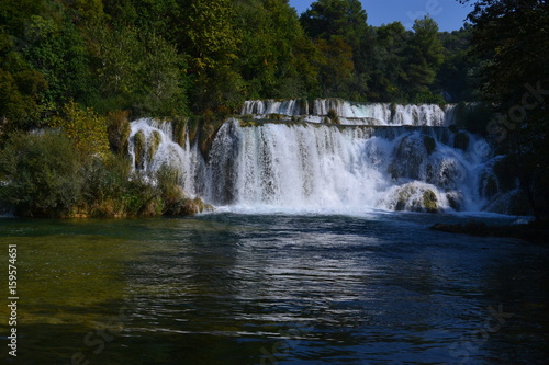 waterfalls in Krka Nation Park