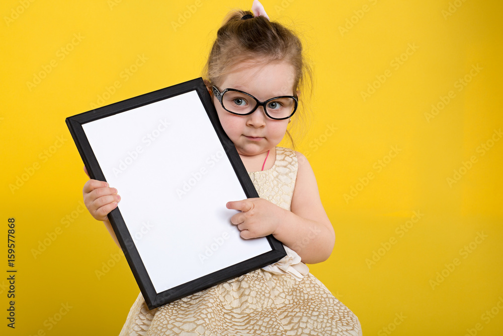 Funny little girl Funny little girl