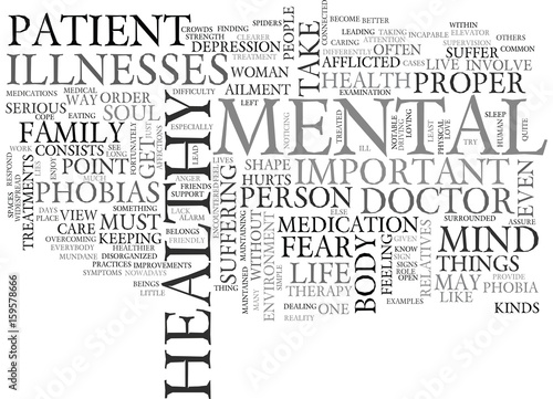 WHY IT IS IMPORTANT TO TAKE CARE OF YOUR MIND TEXT WORD CLOUD CONCEPT