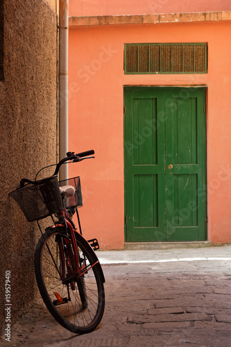 Le vélo est le moyen de transport dans les ruelles de Monterosso © Pierre-Jean DURIEU