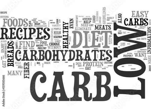 YOUR GUIDE TO QUICK TO FIX EASY LOW CARB RECIPES TEXT WORD CLOUD CONCEPT