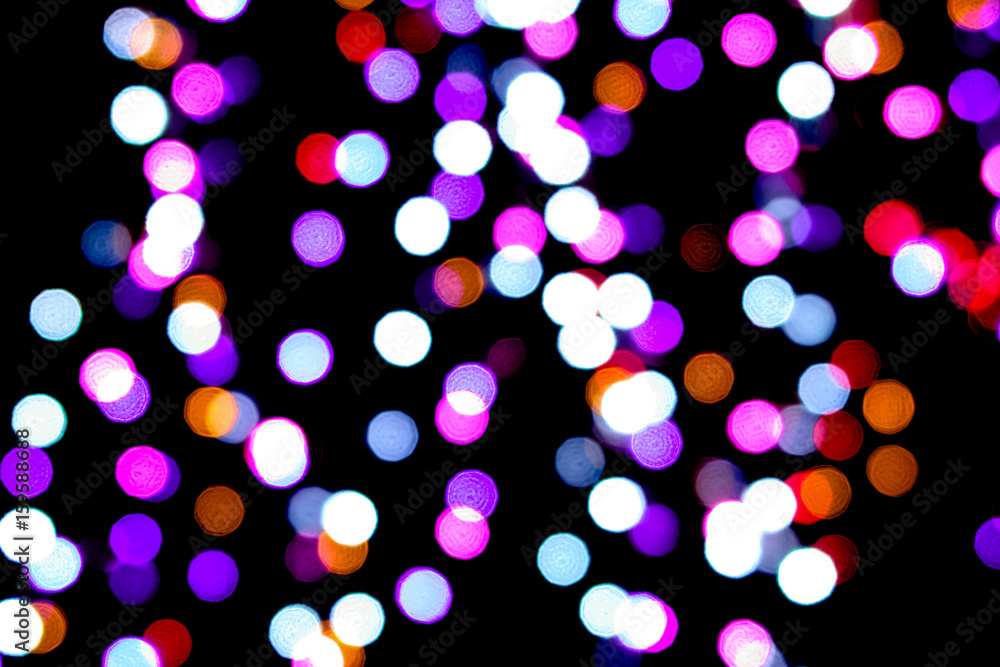 Abstract background with bokeh