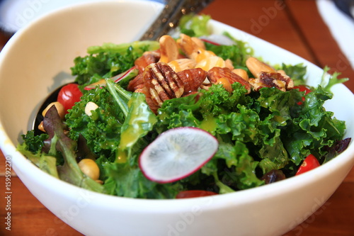 Kale Salad with Almond