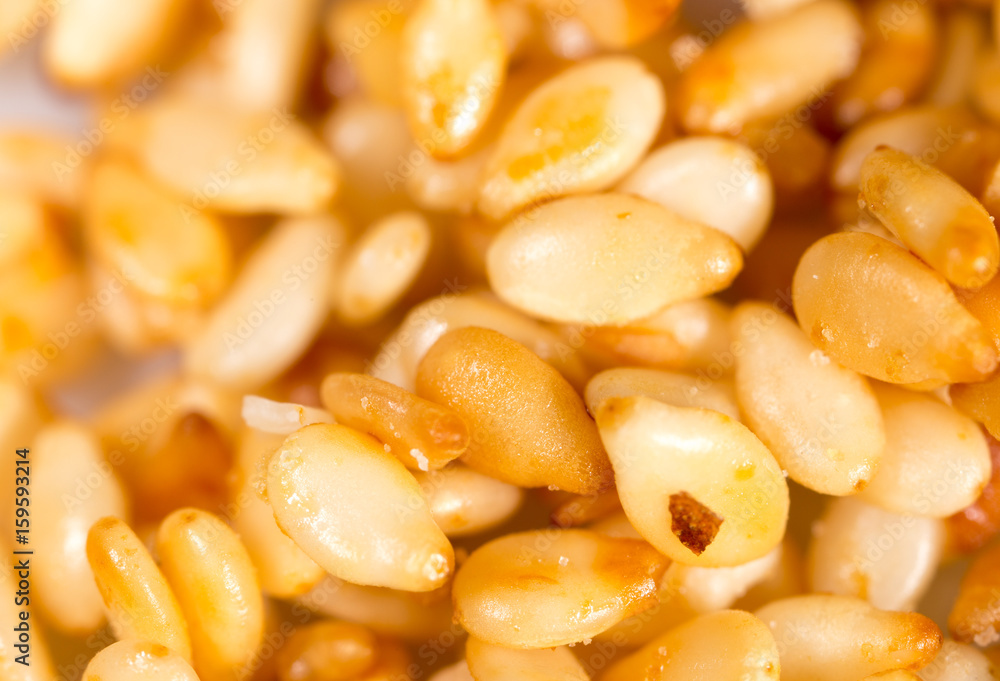 Sesame seeds as a background. macro Sesame seeds as a background. macro