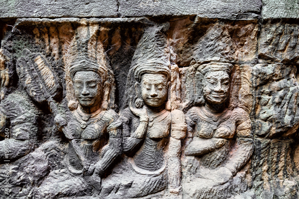 The Hidden Wall, Siem reap. Cambodia
