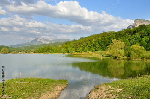 Озеро в Бахчисарайском районе Крыма