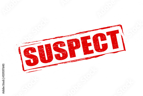 Canvas Print Suspect
