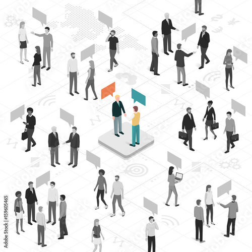 Communication and social networks
