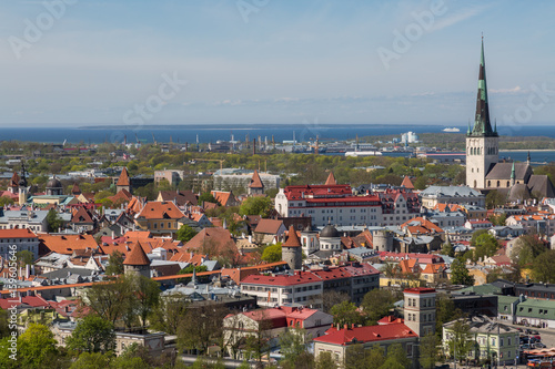 Tallinn City,View From Hotel 