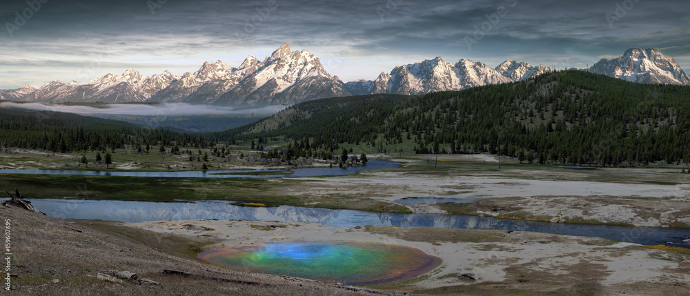 Geyser at Yellowstone