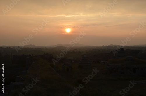 Indian valley sunset