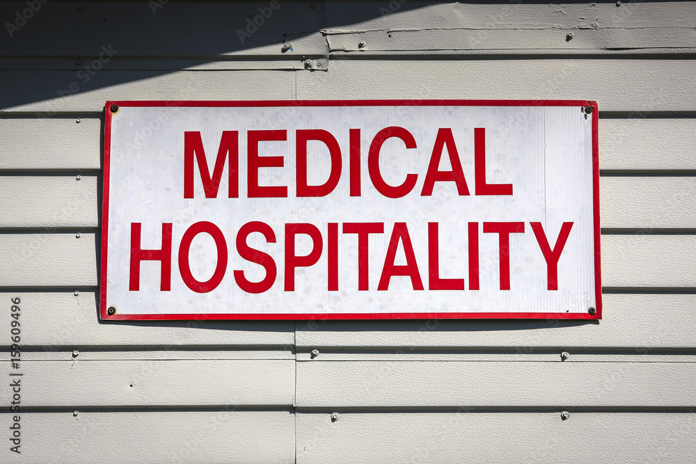 Medical Hospitality Sign