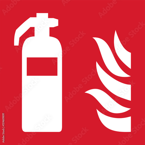 ISO 7010 F001 Fire extinguisher