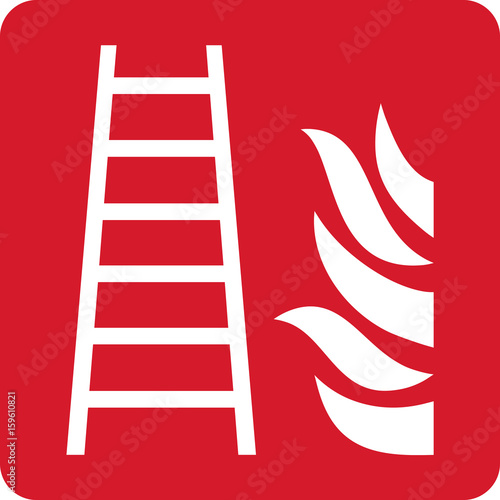 ISO 7010 F003 Fire ladder