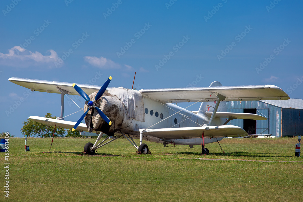 The plane, agricultural aeroplane. The plane, agricultural aeroplane.