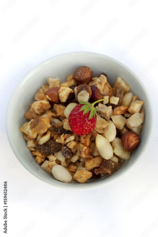 Strawberry and seeds Strawberry and seeds