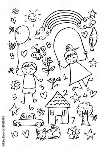  illustration for children design