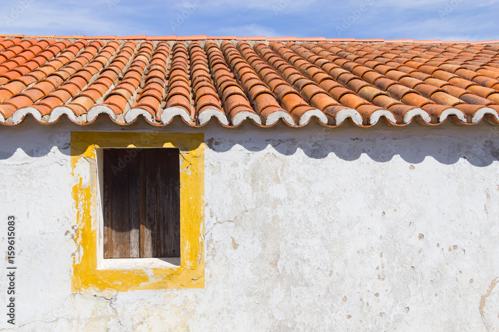 Naklejka premium Details of a Portuguese house
