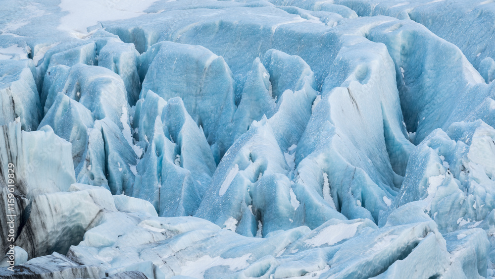 Glacier ice close up taken in Iceland. Glacier ice close up taken in Iceland.