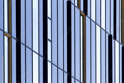 Mirror windows of a building as a background