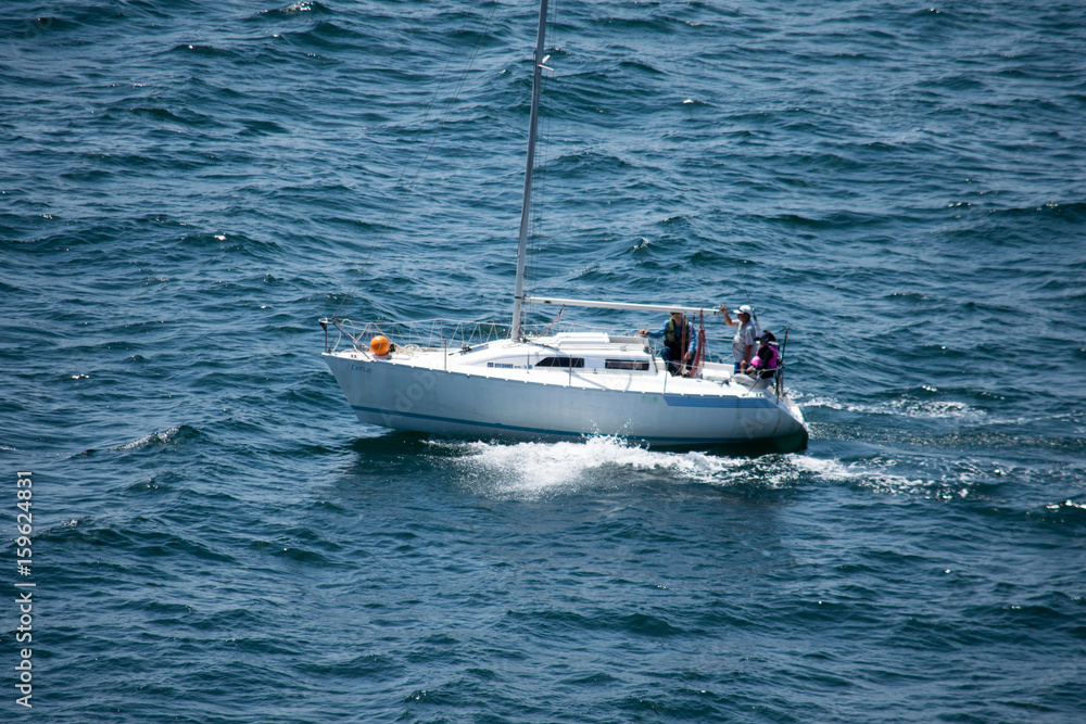 Yacht sailing Yacht sailing