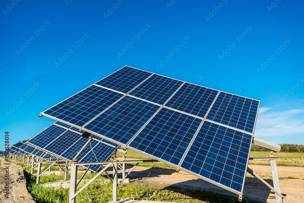 solar panel energy from the sun