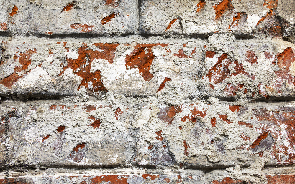 Fototapeta premium The texture of old brick wall.