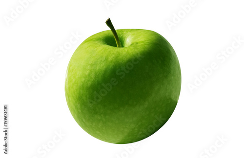 Zielone soczyste jabłko