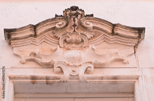 Historical palace. Martina Franca. Puglia. Italy.  photo