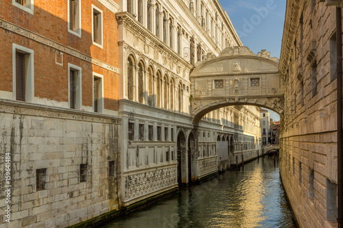 Bridge of sighs in Venice. Italy © rewerbox