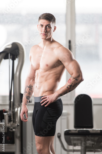 Portrait Of A Physically Fit Muscular Man