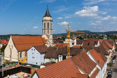 Über den Dächern der Stadt Balingen photo