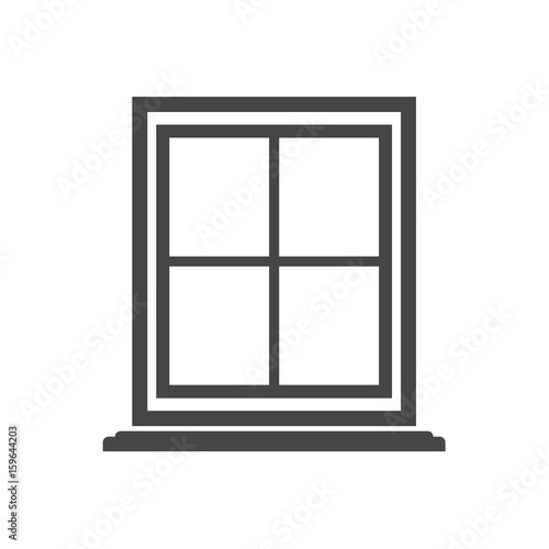 Window Icon Flat Graphic Design - Illustration