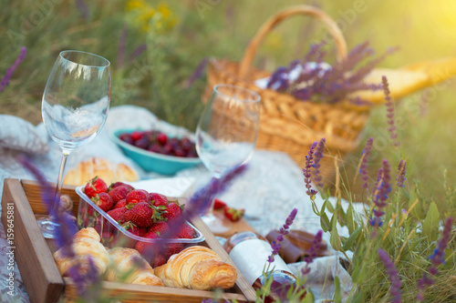Picnic in the meadow