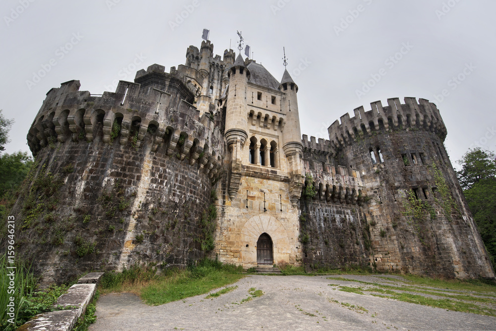 Butron Castle, Basque Country, Spain.