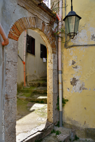 The old town Olevano sul Tusciano photo