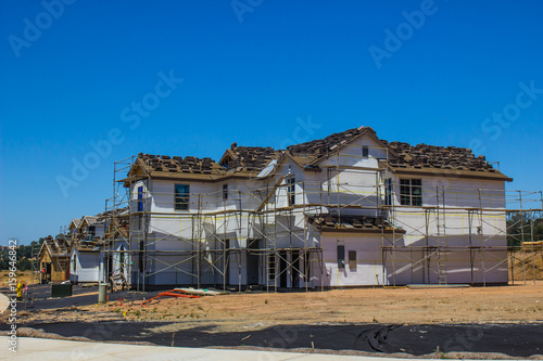 New Two Story Home Under Construction