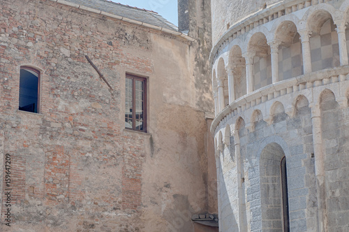 beautiful historic details of Albenza, Italy © francesco