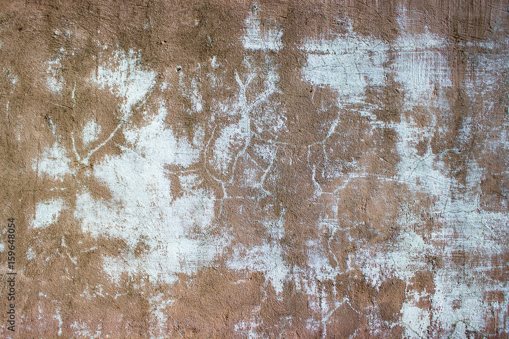 Fototapeta premium cracked concrete vintage wall background,