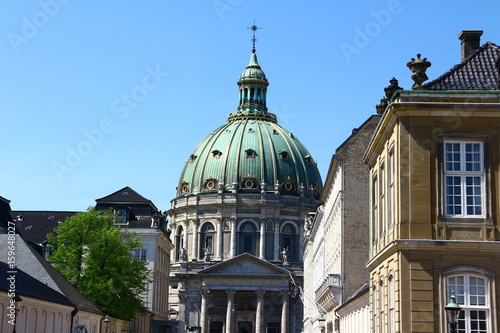 Bilde på lerret Dom mit Rundkuppel in Kopenhagen