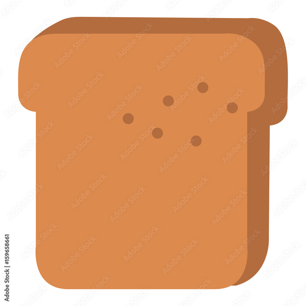 delicious toast bread isolated icon vector illustration design delicious toast bread isolated icon vector illustration design