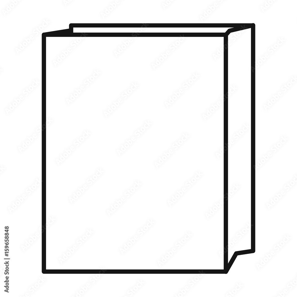 Paper bag for bread vector illustration design Paper bag for bread vector illustration design