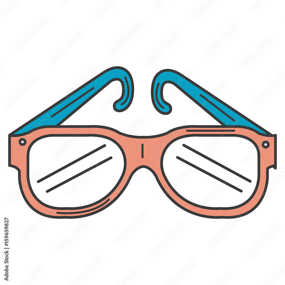 eye glasses fashion icon vector illustration design eye glasses fashion icon vector illustration design