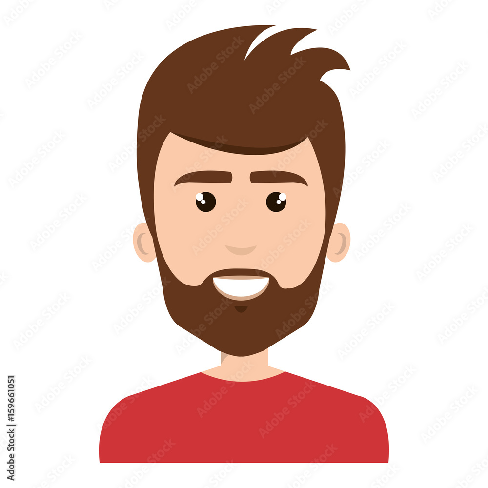 young man avatar character vector illustration design young man avatar character vector illustration design
