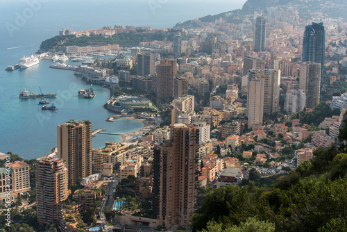 Montecarlo, capital of the country Monaco at the Mediterranean Sea © benicoma