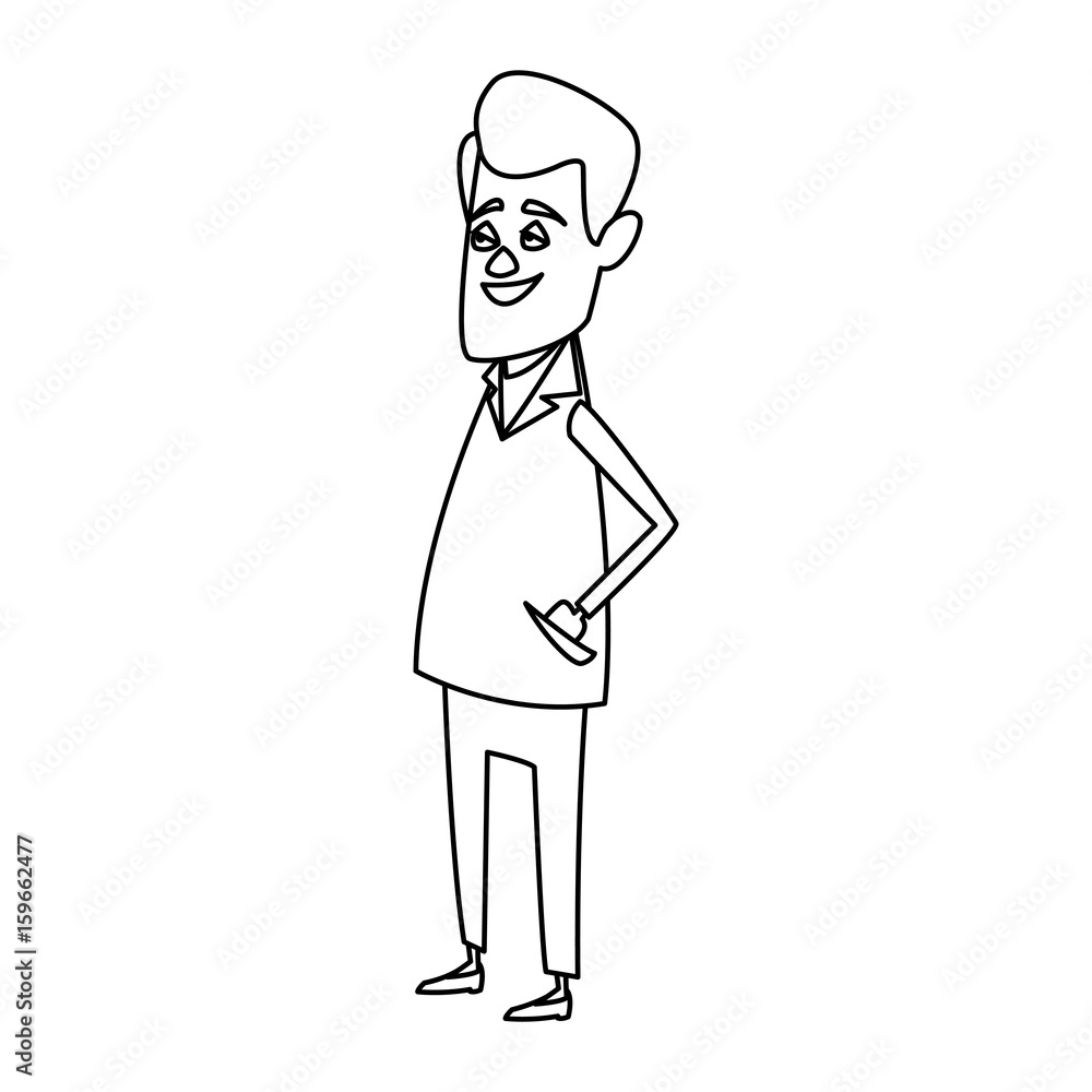 male medicine doctor assistant standing in lab coat with stethoscope vector illustration male medicine doctor assistant standing in lab coat with stethoscope vector illustration