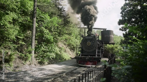 Vintage Steam Engine -Train 4k