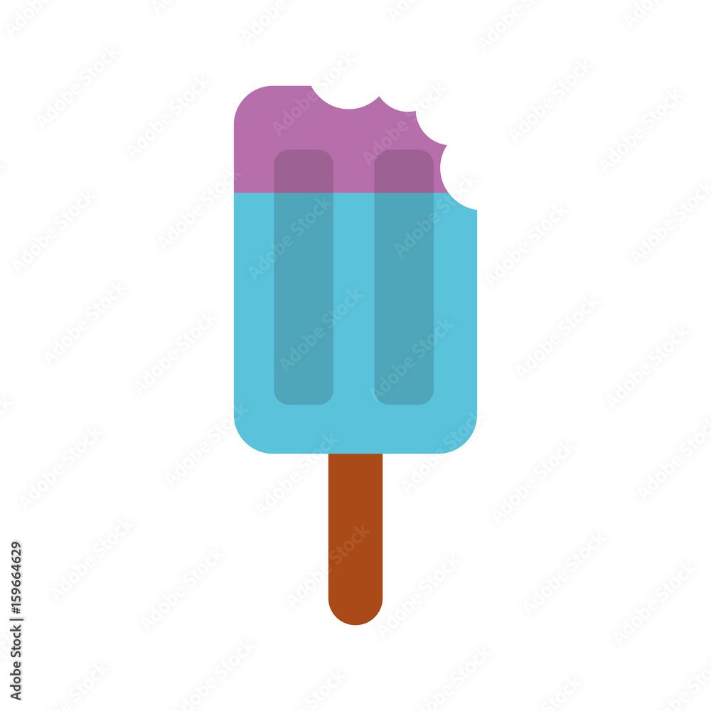 Popsicle ice isolated icon vector illustration design Popsicle ice isolated icon vector illustration design