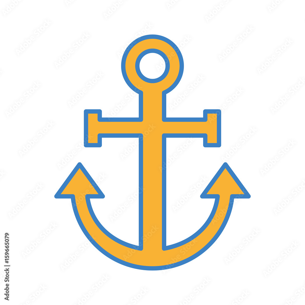 sail anchor isolated icon vector illustration design sail anchor isolated icon vector illustration design