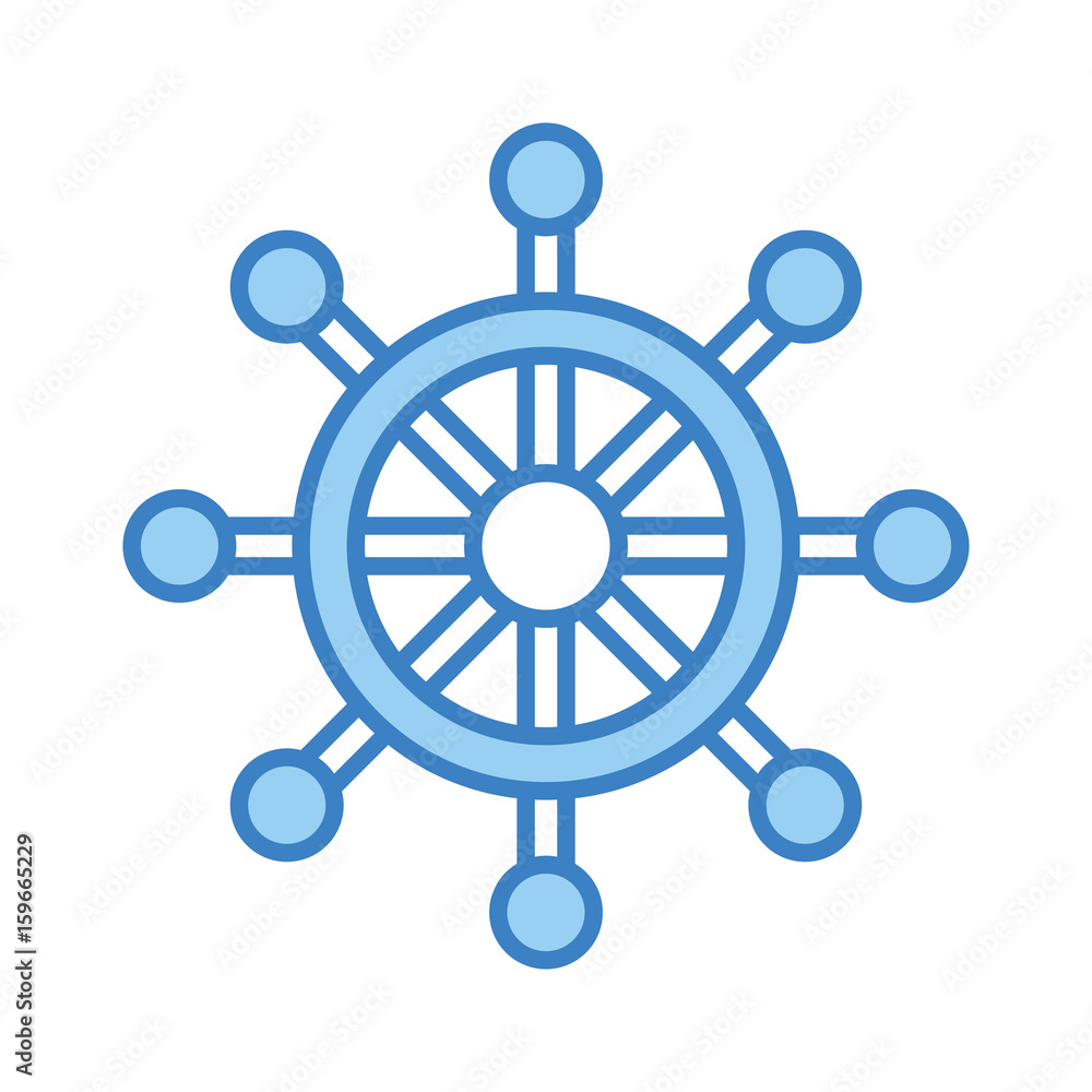 boat timon isolated icon vector illustration design boat timon isolated icon vector illustration design